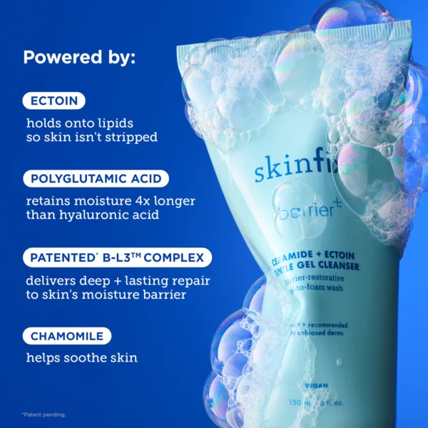 Ceramide + Ectoin Gentle Gel Cleanser - Image 4