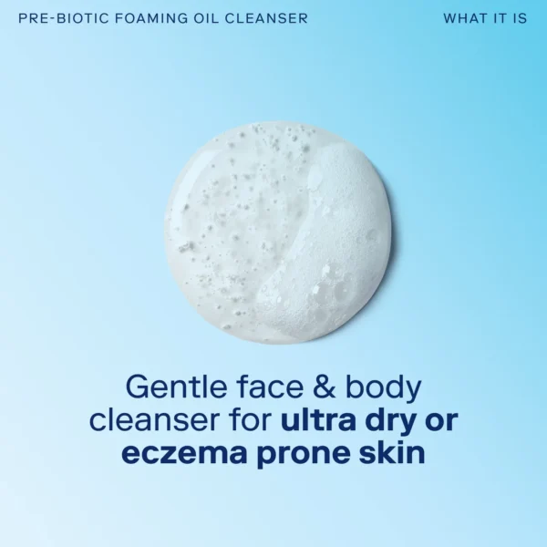Pre-Biotic Face + Body Foaming Oil Cleanser - Image 2